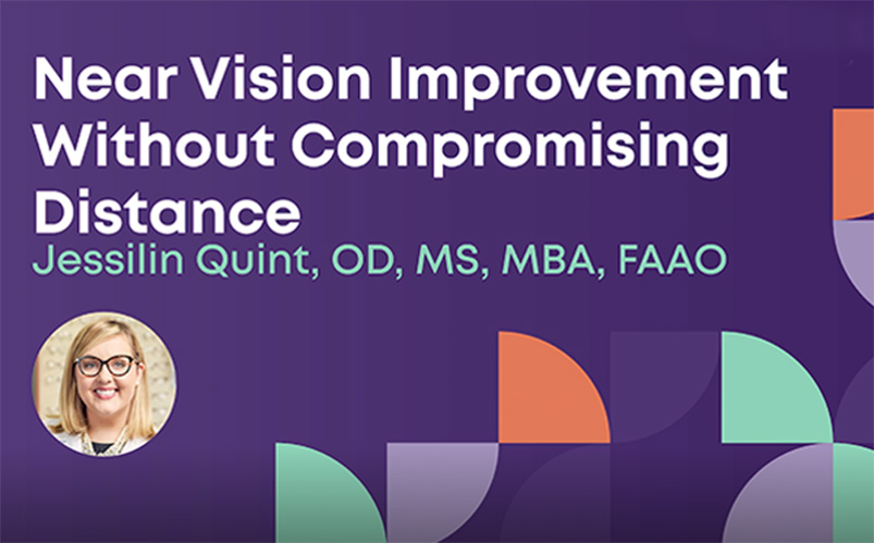 Near Vision Improvement Without Compromising Distance
